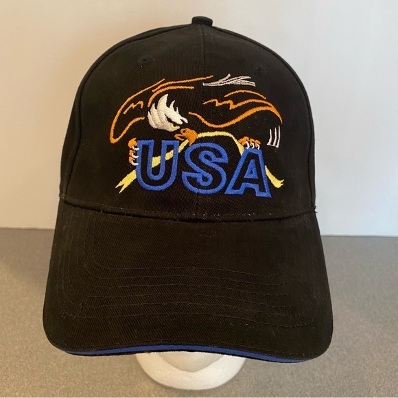 USA Eagle Freedom Isn’t Free Adjustable Ball Cap - Picture 3 of 9